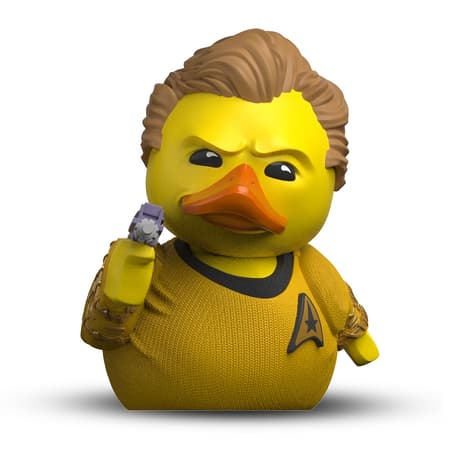 Numskull - Mini TUBBZ Canard de bain - Star Trek - James T. Kirk (Édition baignoire) - 8cm