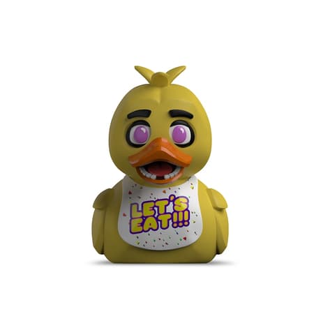 Numskull - Mini TUBBZ Canard de bain - Five Nights at Freddy's - Chica (Édition baignoire) - 8cm