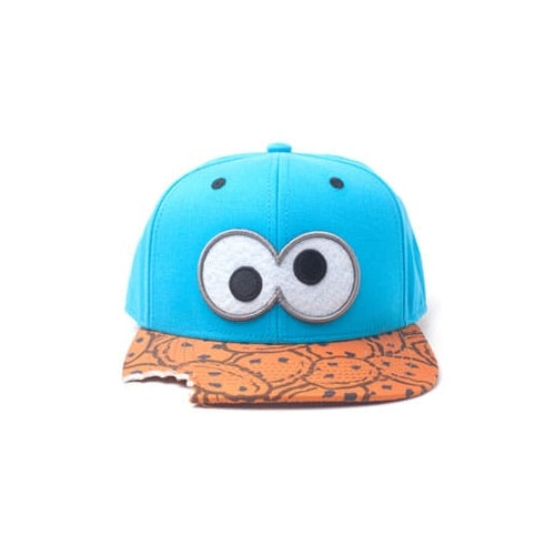 1, rue Sésame - Casquette Snapback "Morsure Cookie Monster"