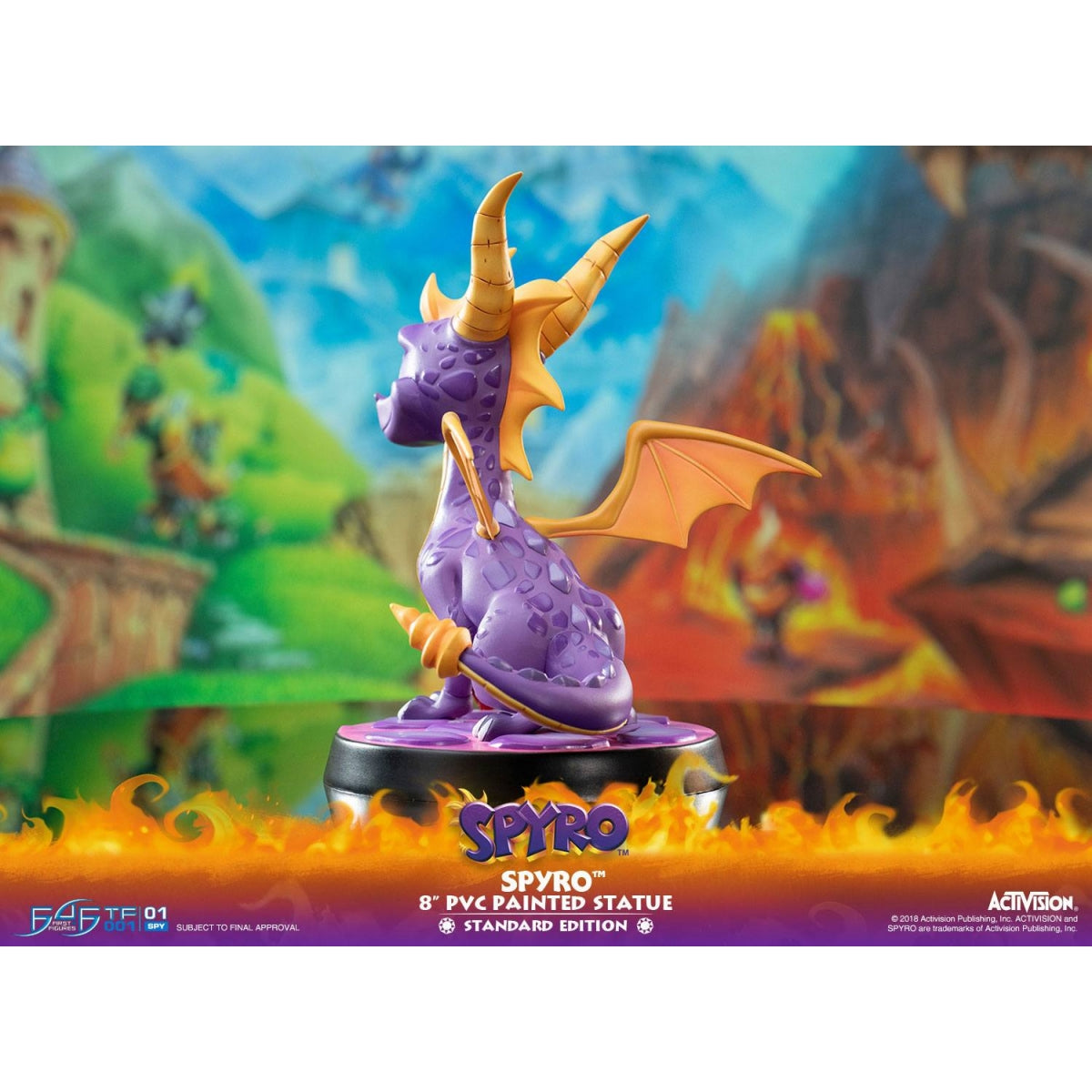 First 4 Figures - Spyro the Dragon - Spyro Statue Edition Standard 20cm