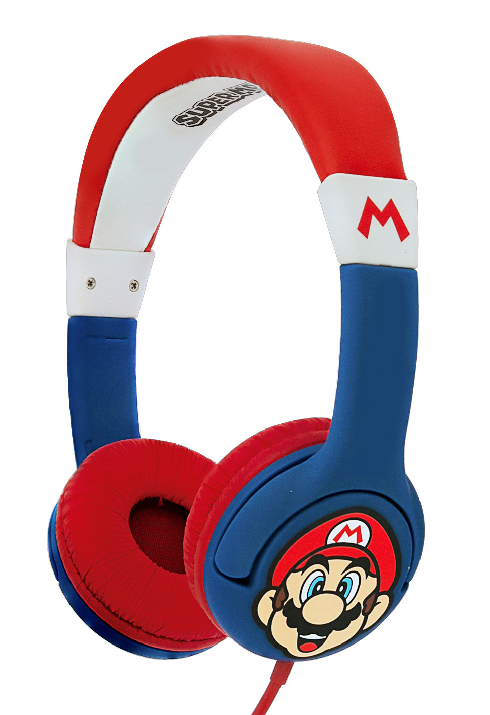 Super Mario - Casque audio Mario pour enfants