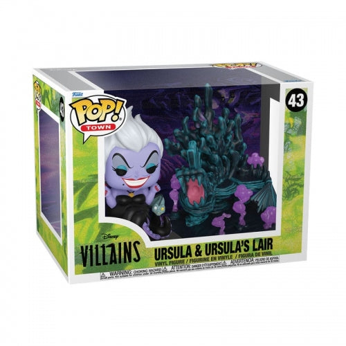 Funko Pop! Town: Disney Villains - Ursula & Ursula's Lair