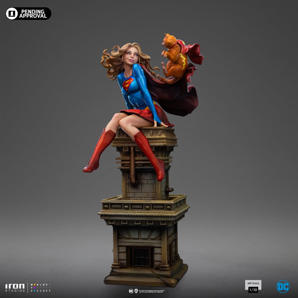 Iron Studios - Art Scale 1/10 - DC Comics Series 8 - Supergirl Statue 25cm