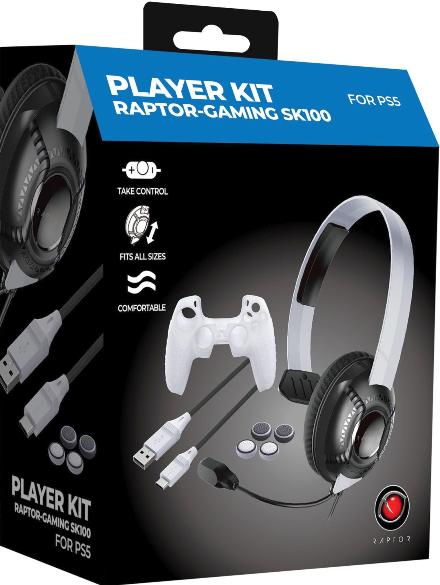 Raptor Gaming - SK100 -Kit de démarrage pour PS5