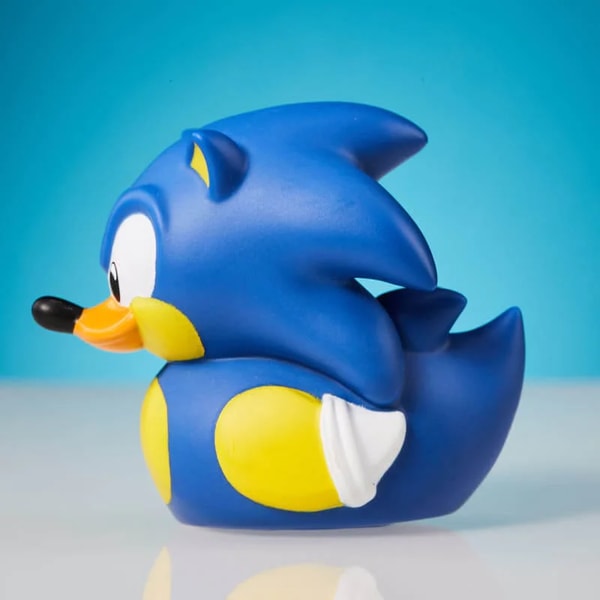 Numskull - Mini TUBBZ Canard de bain - Sonic le Hérisson - Sonic (Édition baignoire)