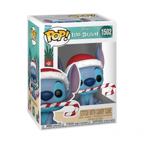 Funko Pop! Disney: Lilo & Stitch Holiday - Stitch with Candy Cane