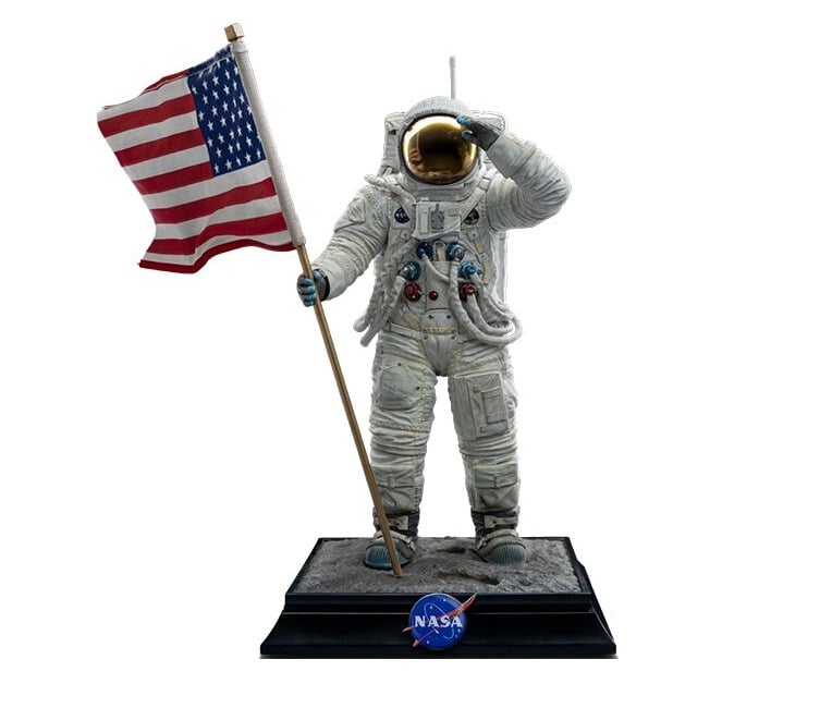 Iron Studios - Art Scale 1/10 - Apollo 11 - Astronaute Statue 23cm