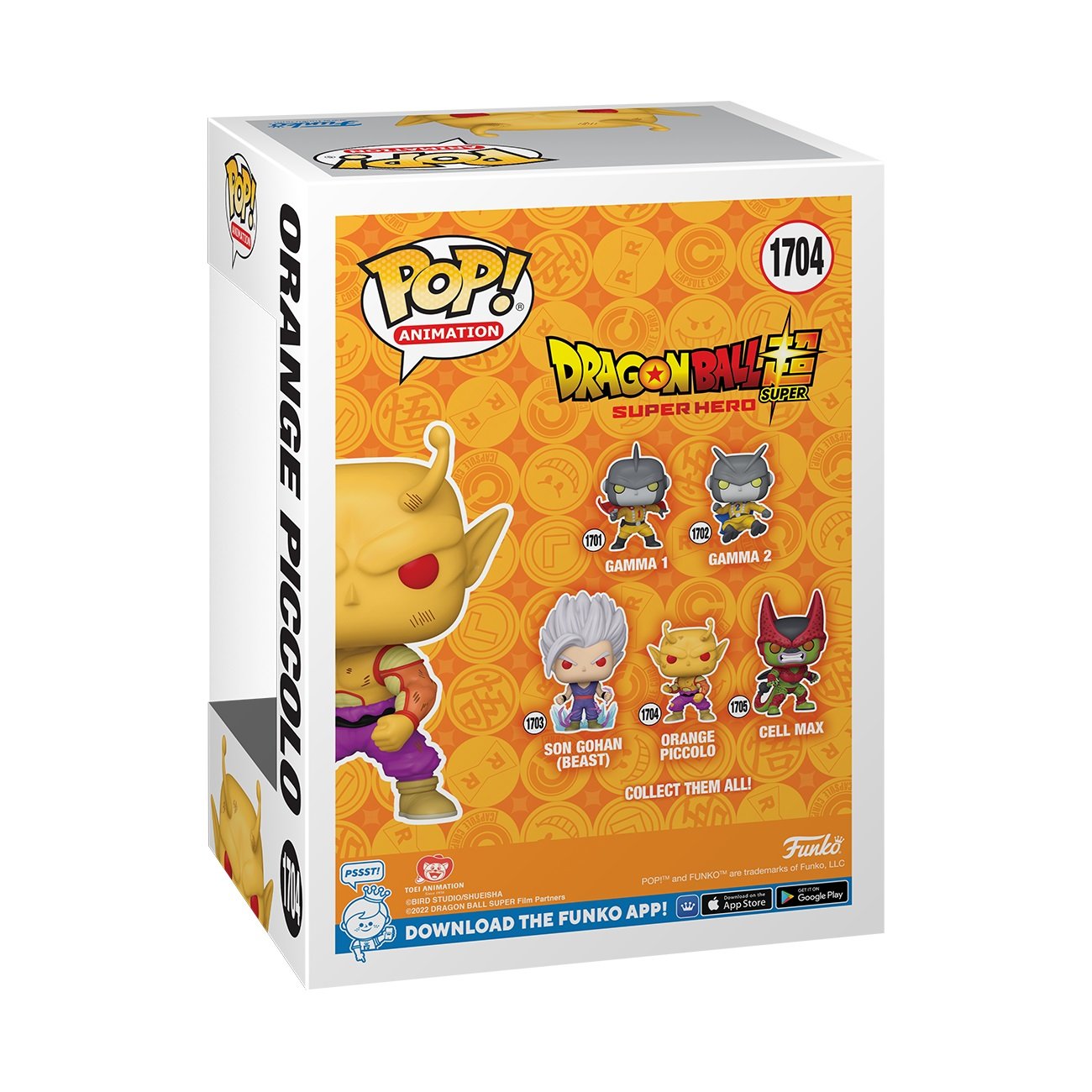 Funko Pop! Animation: Dragon Ball Super: Super Hero - Orange Piccolo