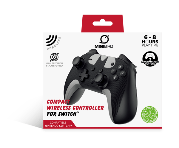 Minibird Pop Top - Manette sans fil Bluetooth "The Signal" pour Nintendo Switch et Switch OLED