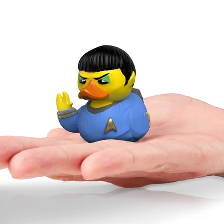 Numskull - Mini TUBBZ Canard de bain - Star Trek - Spock (Édition baignoire) - 8cm