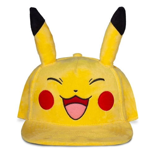 Pokémon - Casquette Snapback "Pikachu Joyeux"