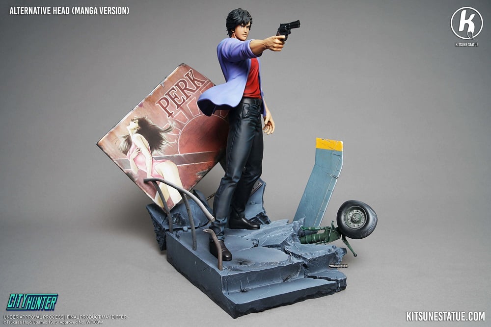 Legend Figure - City Hunter - Ryô Saeba (Nicky Larson) 1/6 Statue 36cm