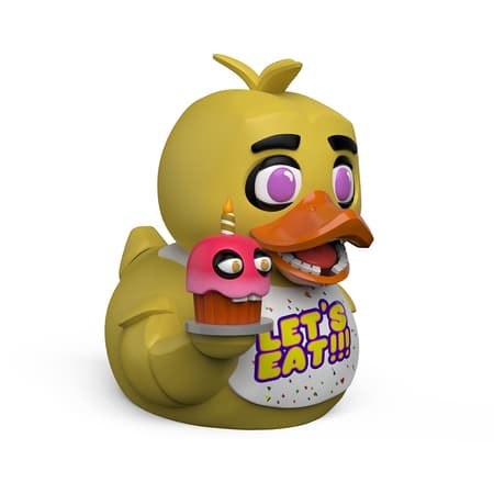 Numskull - TUBBZ Canard de bain - Five Nights at Freddy's - Chica (Première Édition) - 9cm