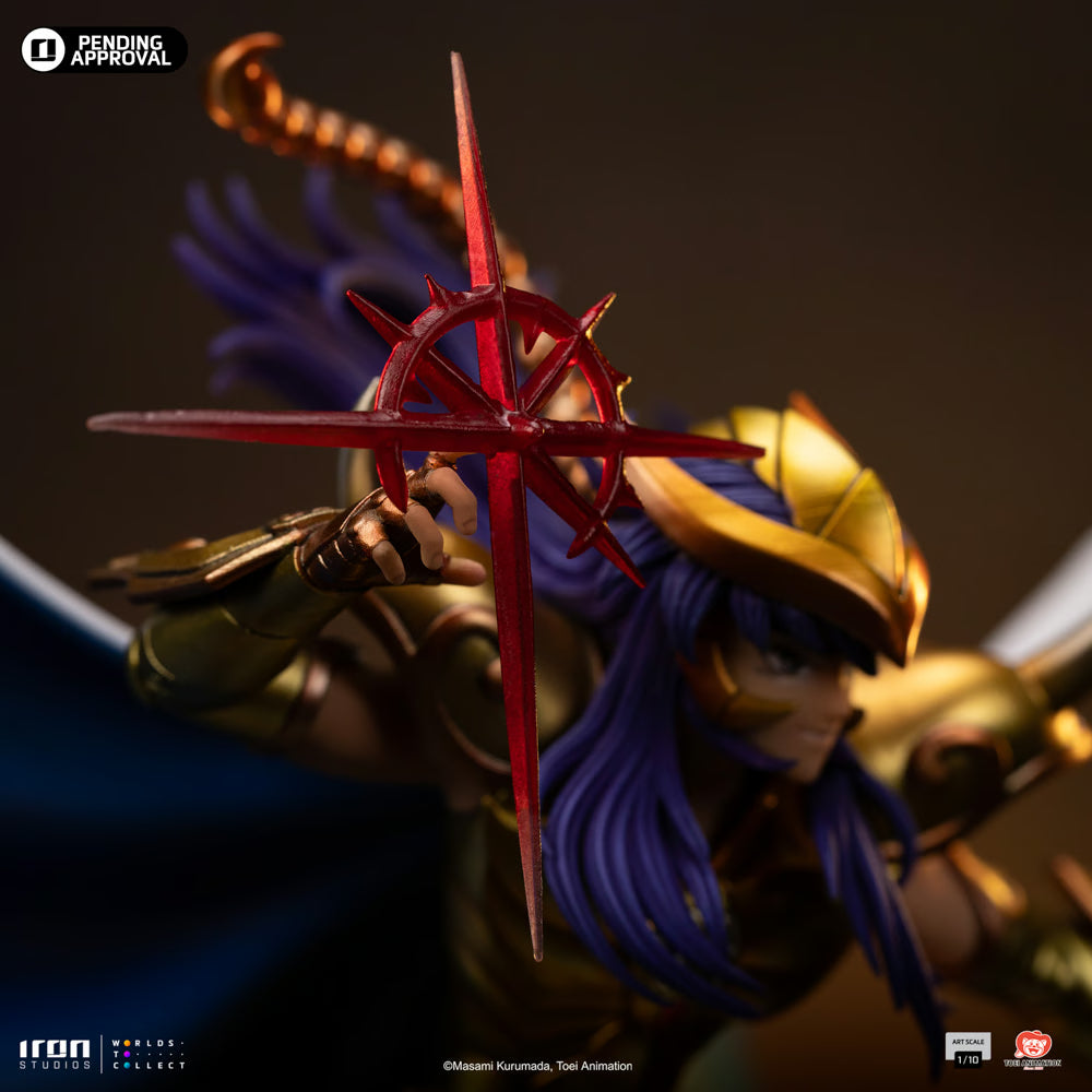 Iron Studios - Art Scale 1/10 - Saint Seiya - Scorpio Milo Statue 24cm