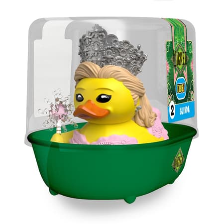 Numskull - TUBBZ Canard de bain - Wicked - Glinda Upland (Première Édition) - 9cm