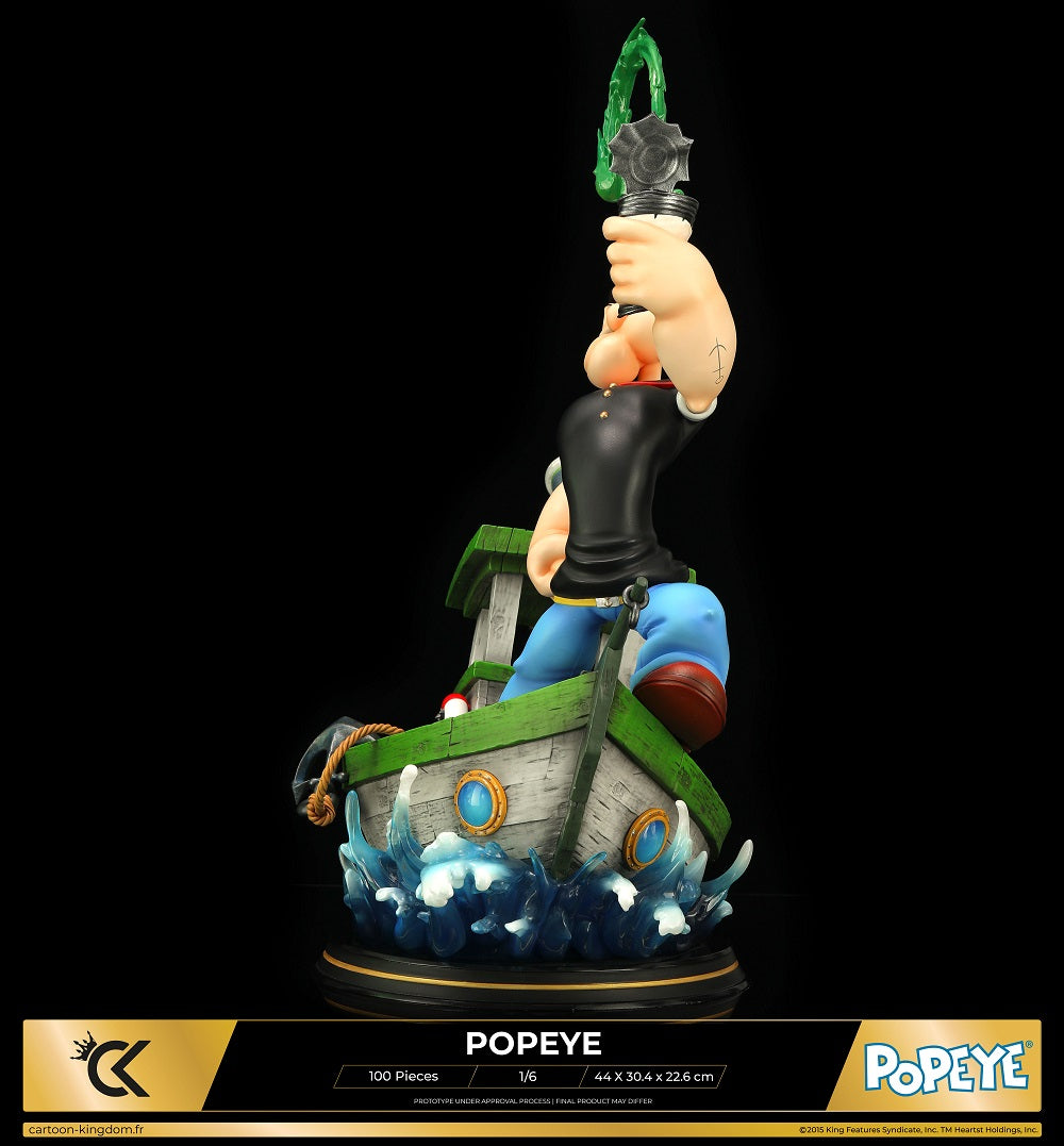 Cartoon Kingdom - 1:6 Statues - Popeye "Spinash Version" Statue 44cm