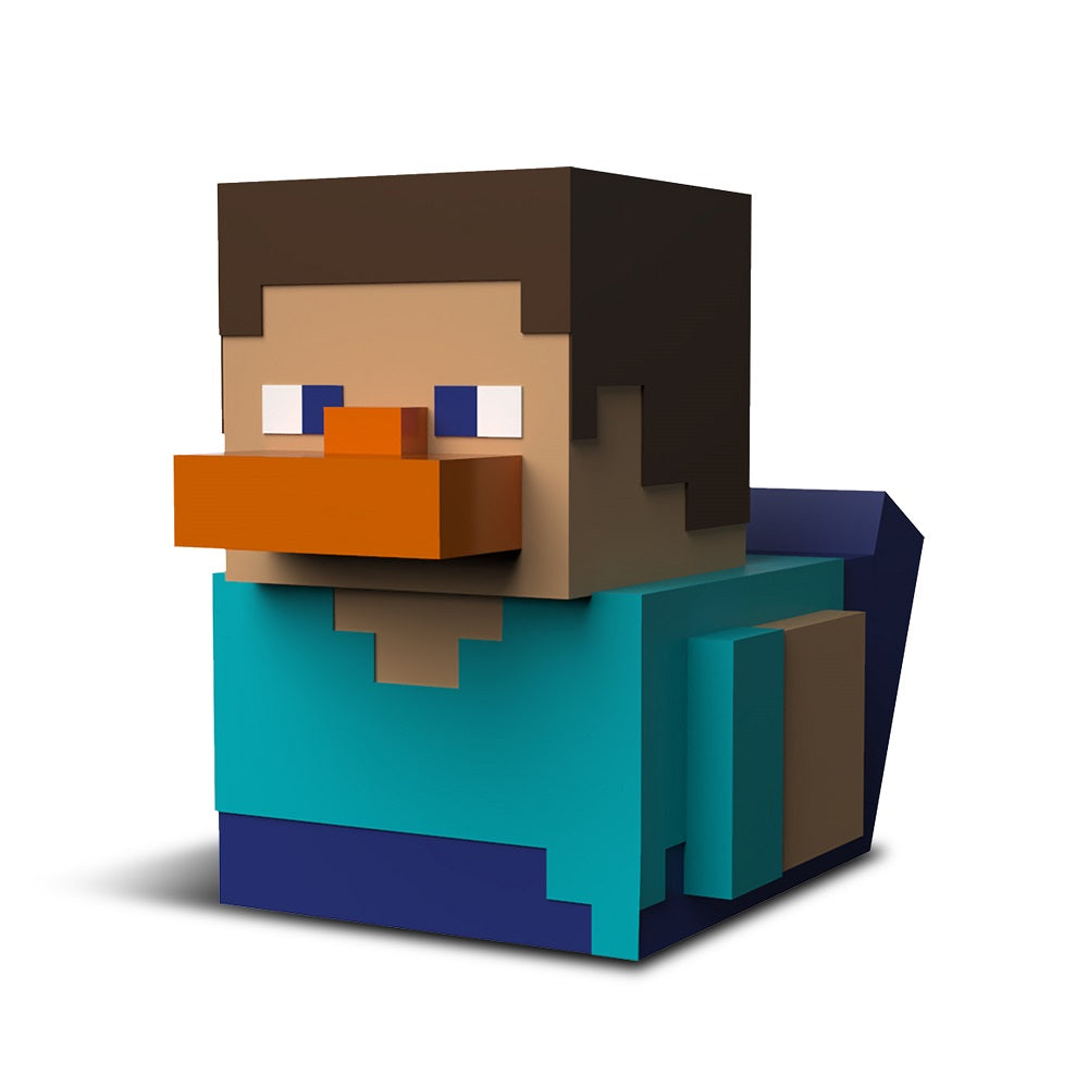 Numskull - TUBBZ Canard de bain - Minecraft - Steve (Première Édition) - 9cm