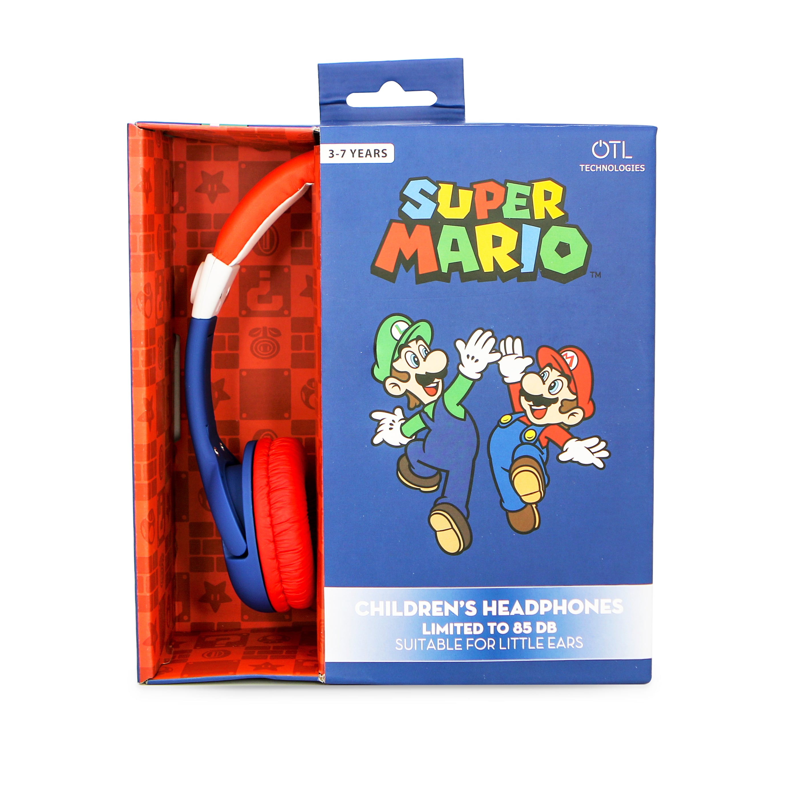 Super Mario - Casque audio Mario pour enfants