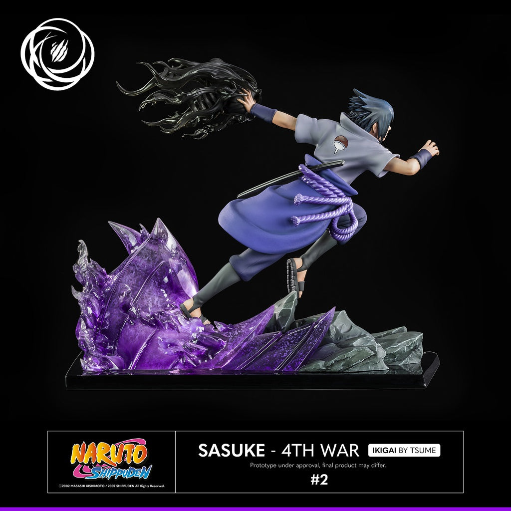 Naruto Shippuden - Statue IKIGAI Sasuke 4th War