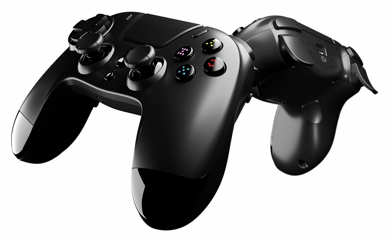 Gioteck - Manette sans fil premium bluetooth VX4 Noir pour PS4 et PC