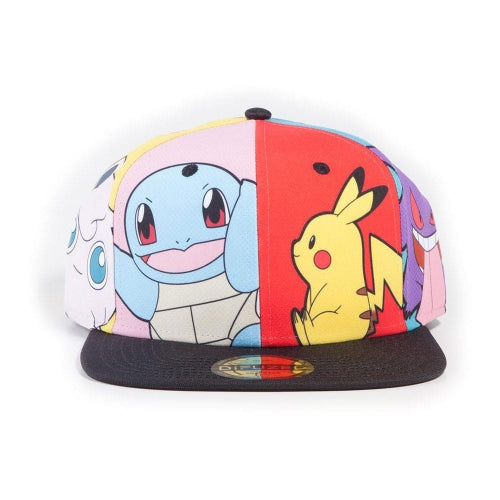 Pokémon - Casquette Snapback "Multi Pop Art"