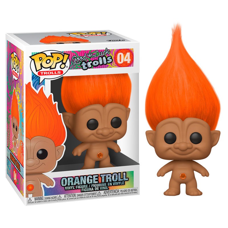 Funko Pop! Trolls Orange Troll ENG Merchandising