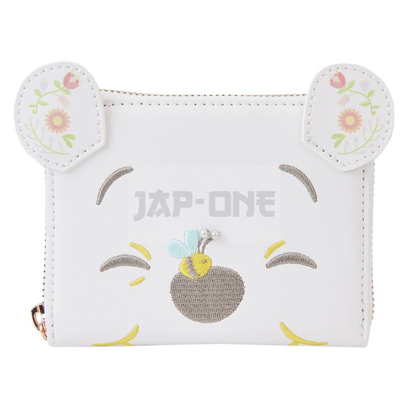 Loungefly: Disney - Winnie the Pooh Cosplay Folk Floral Zip Around Wallet