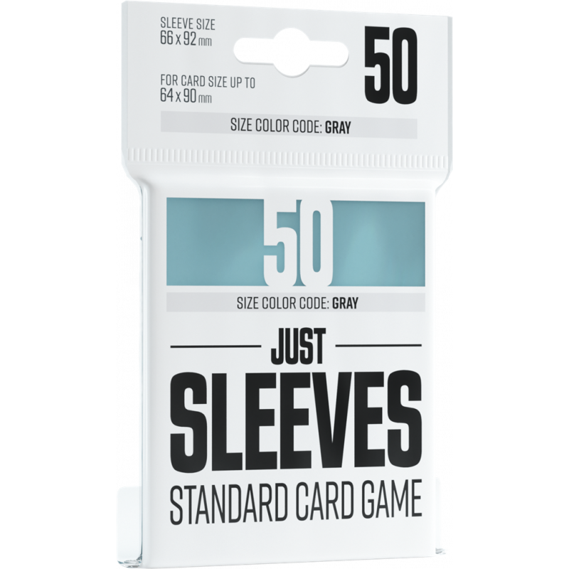 Just Sleeves - Sachet de 50 protèges-cartes standard transparent 66 x 92 mm