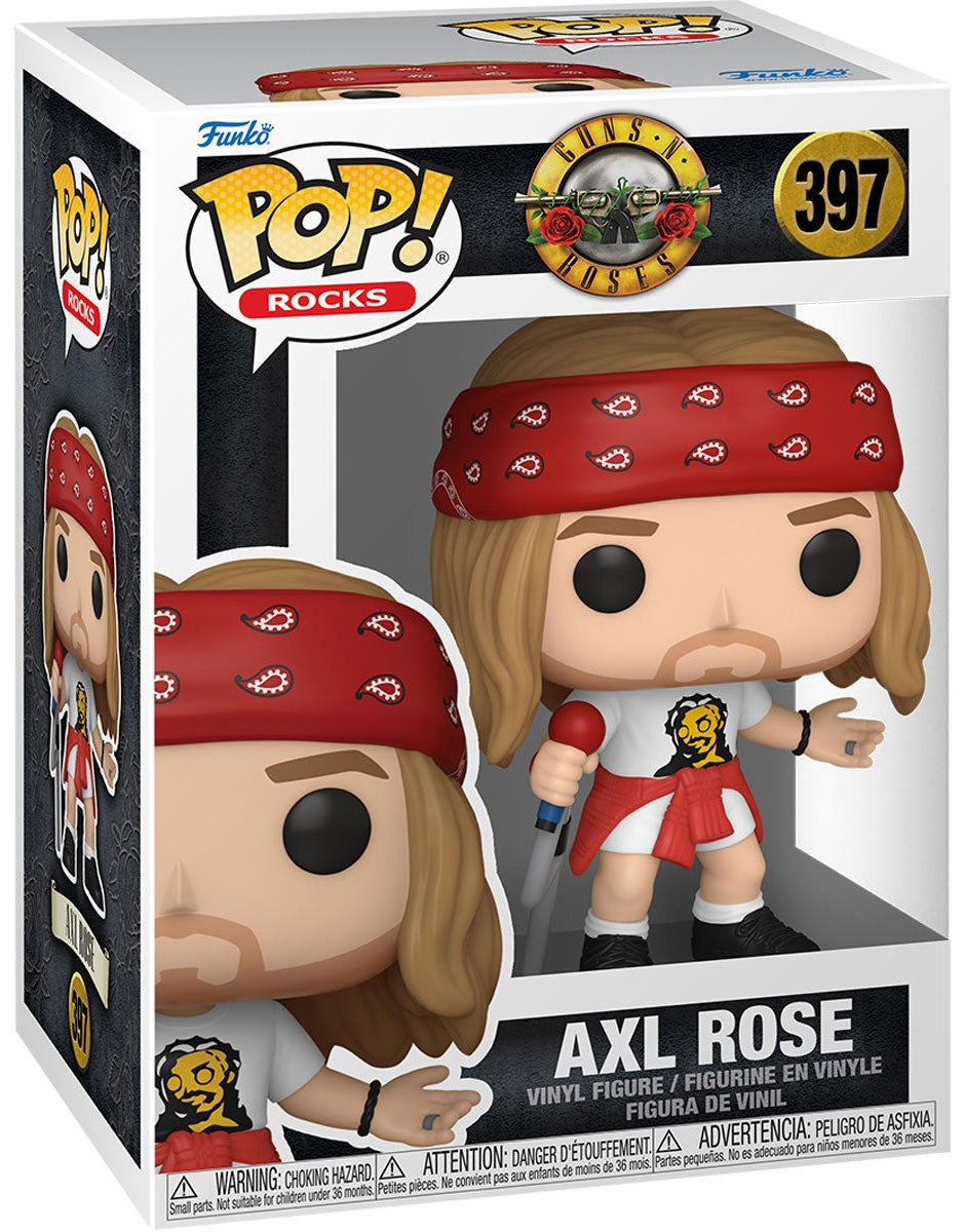 Funko Pop! Rocks: Guns N' Roses - Axel Rose (with Red Bandana) (Chance of Special Chase Edition)