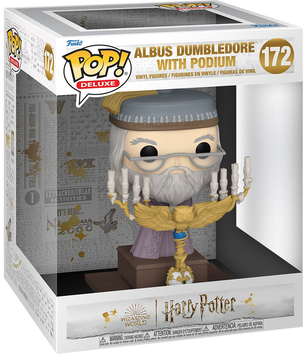 Funko Pop! Deluxe: Harry Potter: The Prisoner of Azkaban 20th Anniversary - Albus Dumbledore with Podium