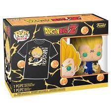 Funko Pop! & Tee: Dragon Ball Z: Majin Vegeta (Glow in the Dark) - M