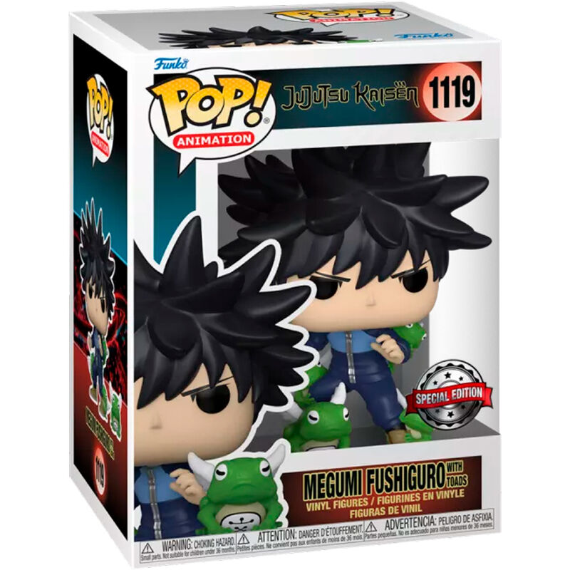 Funko Pop! Animation: Jujutsu Kaisen - Megumi Fushiguro with Toads