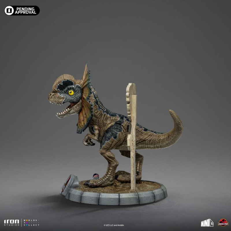 Iron Studios - MiniCo - Jurassic Park - Dilophosaurus Statue 15cm