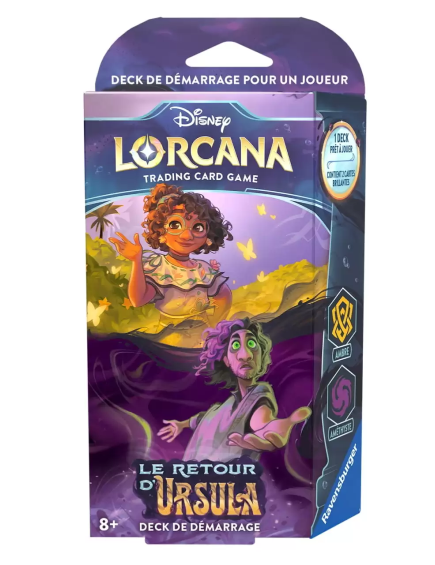 DISNEY LORCANA JCC : LE RETOUR D’URSULA - DECK DE DÉMARRAGE ANNA ET HERCULE