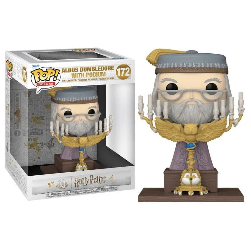 Funko Pop! Deluxe: Harry Potter: The Prisoner of Azkaban 20th Anniversary - Albus Dumbledore with Podium