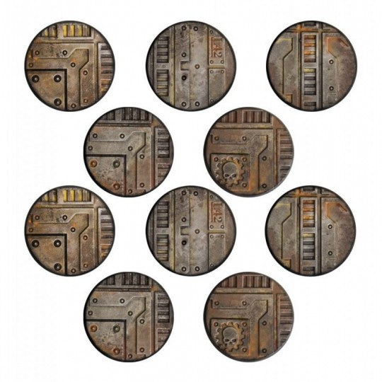 NECROMUNDA 32MM BASES (X10)