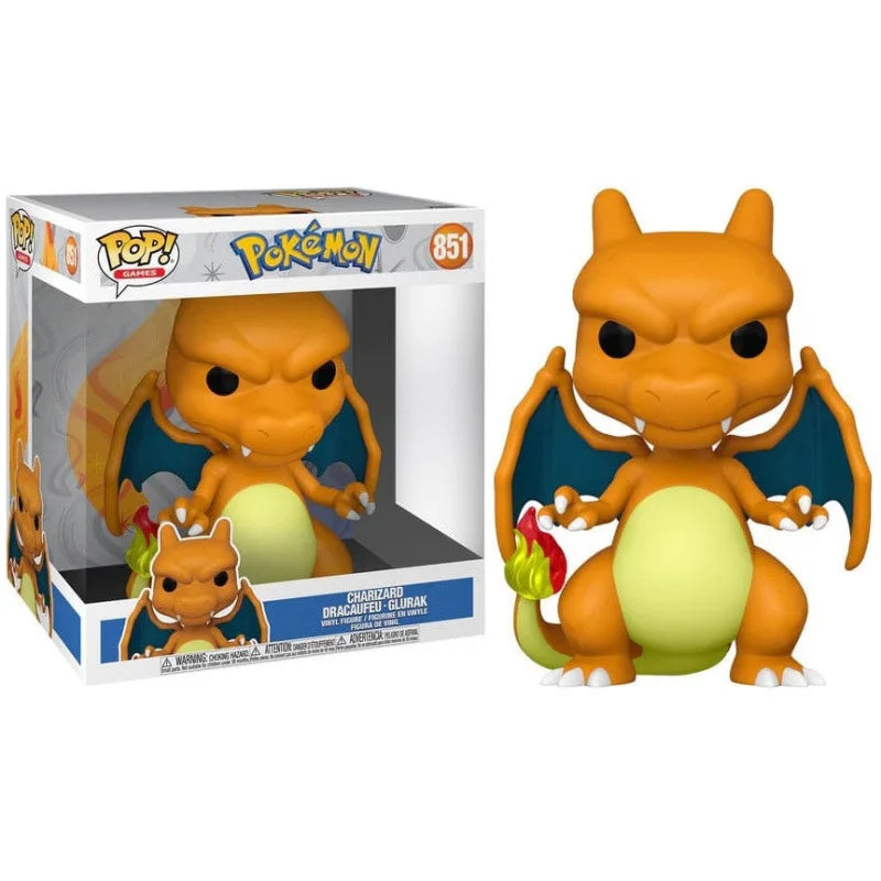 Funko Pop! Jumbo: Pokémon - Dracaufeu 10" Super Sized Pop!