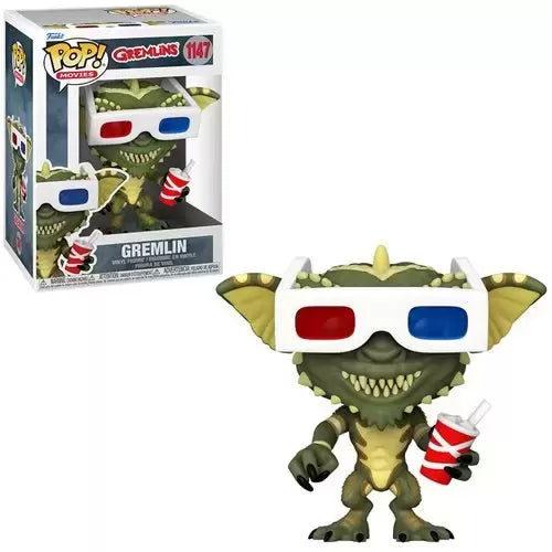 Funko Pop! Movies: Gremlins - Gremlin with 3D Glasses