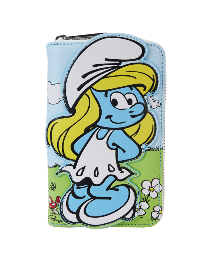 Loungefly: The Smurfs - Smurfette Cosplay Zip Around Wallet