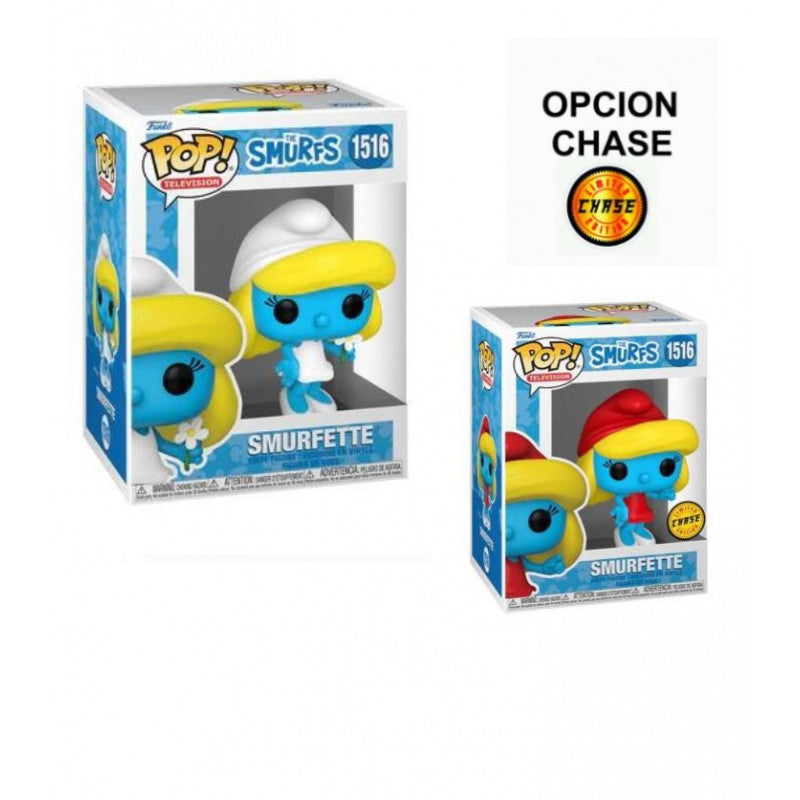 Funko Pop! TV: The Smurfs - Smurfette (Chance of Special Chase Edition)