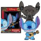 Funko Pop! Pin: Disney: Lilo and Stitch - Stitch with Ukulele (Diamond Glitter)