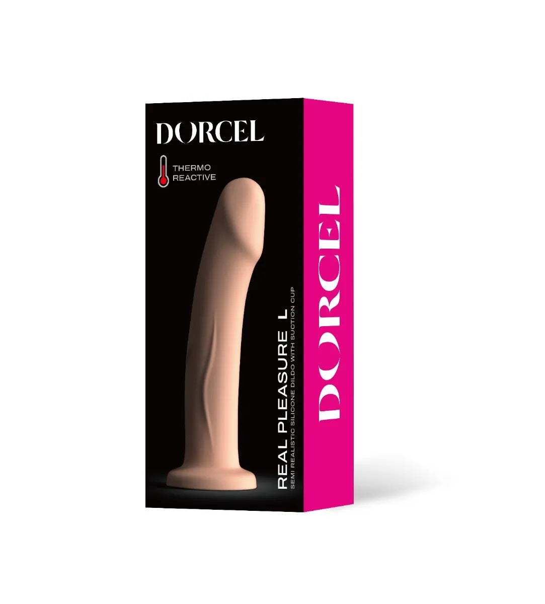 Dildo semi réaliste L thermo réactif Real Pleasure [Sextoys]