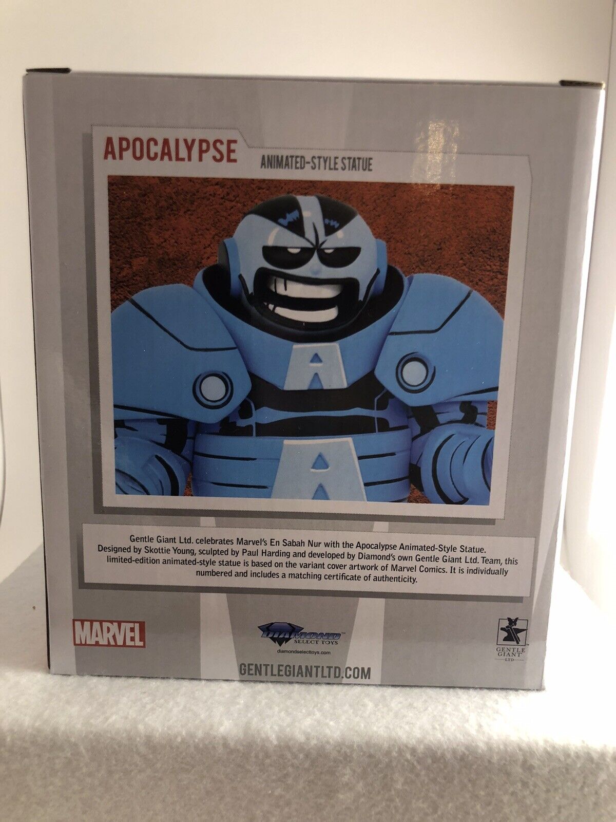 Diamond Select Toys - Marvel Animated Style - Apocalypse Statue 11cm