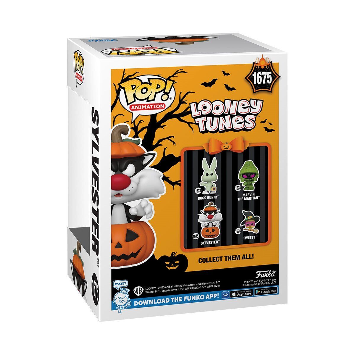 Funko Pop! Animation: Looney Tunes Halloween - Sylvester (with Pumpkin)