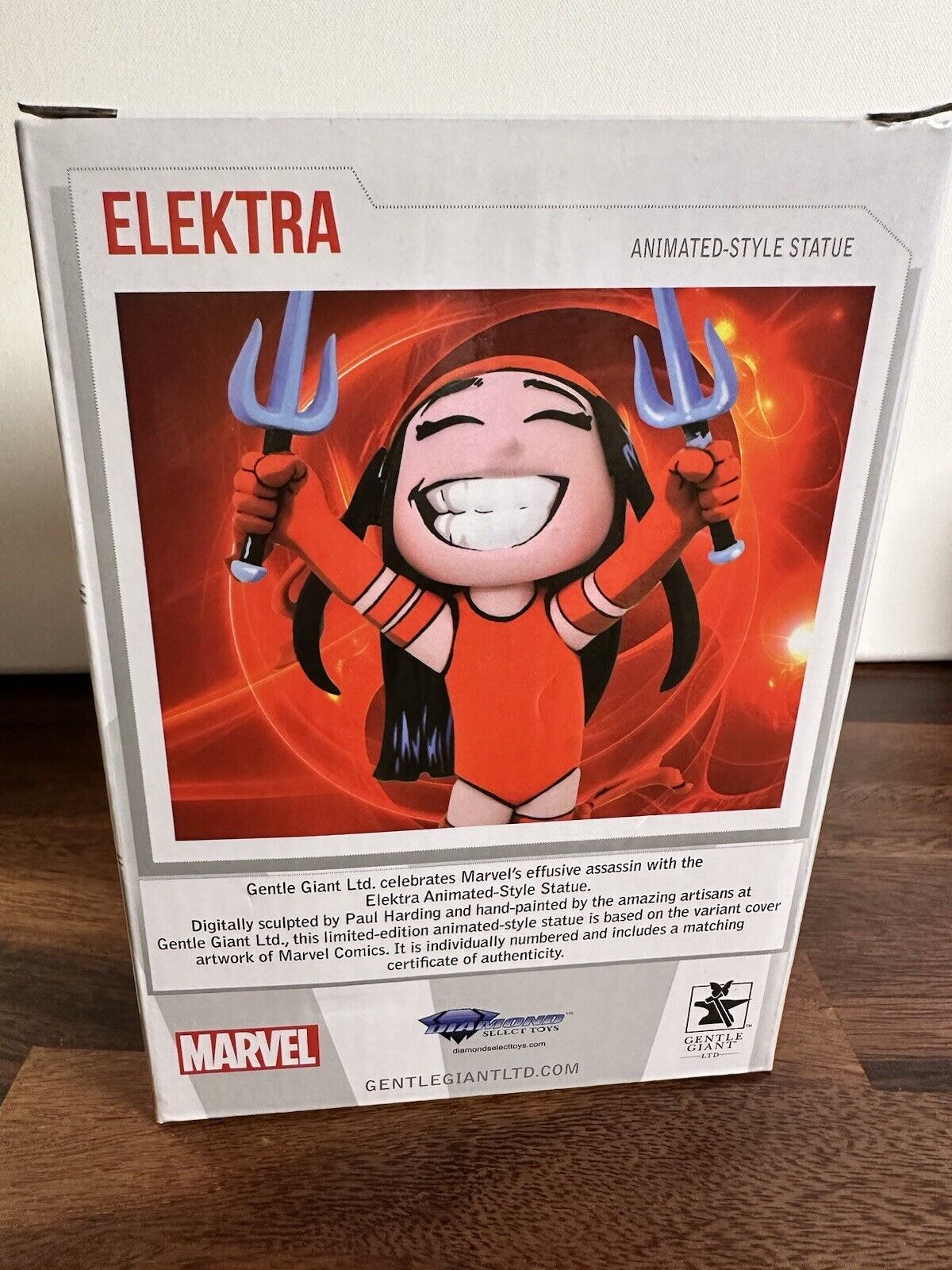 Diamond Select Toys - Marvel Animated Style - Elektra Statue 13cm