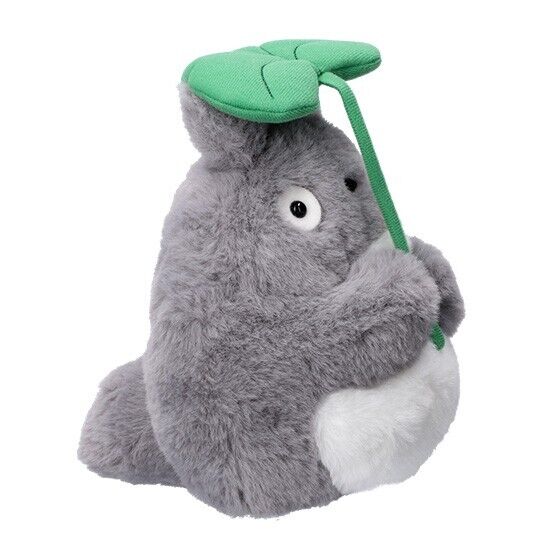 Ghibli - Mon Voisin Totoro - Peluche Nakayoshi Totoro Big avec feuille