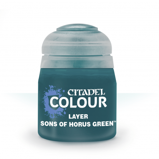 LAYER:SONS OF HORUS GREEN (12ML)(6-PACK)