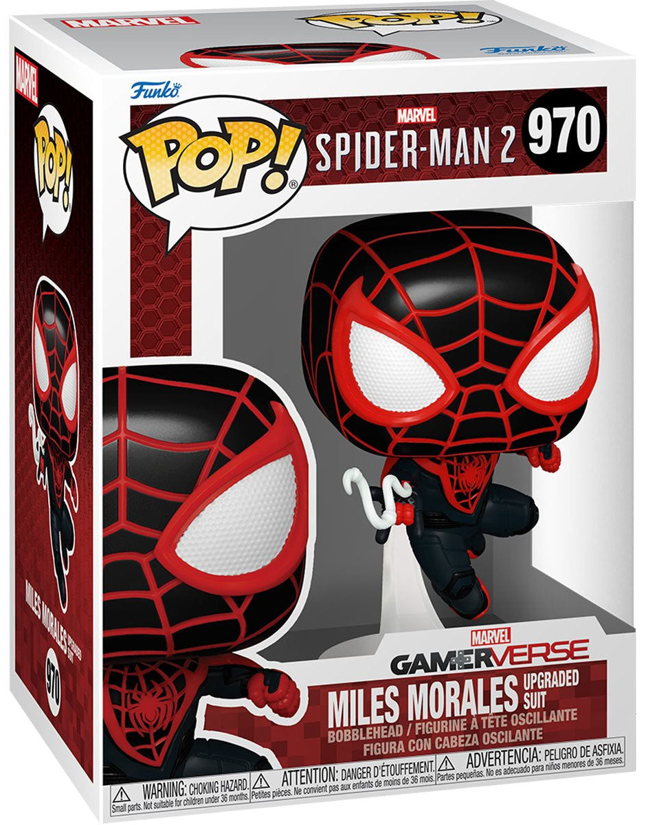 Funko Pop! Games: Marvel’s Spider-Man 2 - Miles Morales Upgraded Suit