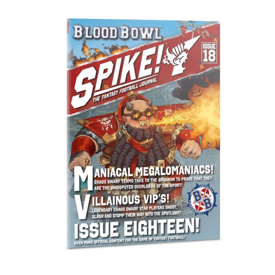 BLOOD BOWL: SPIKE! JOURNAL 18 (Anglais)