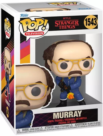 Funko Pop! TV: Stranger Things - Murray with Flamethrower